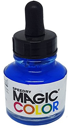 Magic Color MC520 28ml Liquid Acrylic Ink, Lagoon Blue