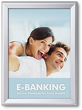 Klapprahmen A3 32mm B1 Norm brandsicher Brandschutz Plakatrahmen Rahmen Brandschutzrahmen