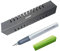 Lamy Füllfederhalter nexx Modell 86, Farbe lime (grün), Feder A, inkl. Laser-Gravur
