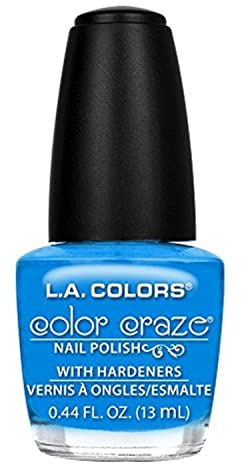 L.A. COLORS Color Craze Nail Polish, Aquatic CNP508
