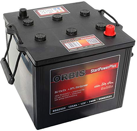 Orbis BS62523 12V 125Ah 740A Nato HD LKW-Batterie