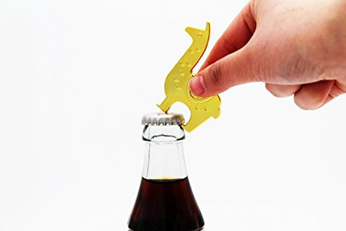 Gift Republic GR450106 Flaschenöffner, Gold