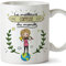 Mugffins Coiffeuse Tasses Originales de café et Petit-déjeuner à Donner Travailleurs Professionnels - La Meilleure Coiffeuse du Monde - Céramique 350 ML