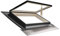 Emica – Bestes Vasistas-Dachfenster aus Aluminium | Doppelglas 4/9/4 | Griff mit 4 Öffnungspositionen (55 x 45 cm Basis x Höhe)
