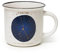 Legami - Becher, Count Your Lucky Stars, Cancer Motiv, Porzellantasse New Bone China, Goldlaminiertes Tierkreiszeichen, spülmaschinenfest, Fassungsvermögen 350 ml