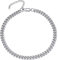 PROSTEEL Fußkette Edelstahl klassische Fußkettchen 6mm 22+5cm verstellbar massiv Panzerkette Fußband Unisex Sommer Schmuck Accessoire für Männer Frauen Jungen Mädchen
