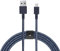 Native Union Belt Cable XL USB-A a Lightning - Cable Reforzado Ultrarresistente de 3 m [con Certificado MFi] compatible con iPhone/iPad (Indigo)