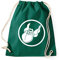 STYLETEX23 Toadie Toadwart Fun Turnbeutel Sportbeutel Gym Bag, flaschengrün