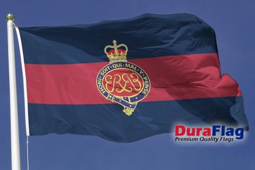 Duraflag Grenadier Guards Style B Flaggen, 90 x 60 cm, mit Seil und Knebelverschluss, Premium-Qualität, 90 x 60 cm
