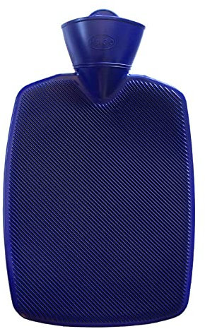 bolsa de agua caliente 1 termo azul clásico confort sin goma de 8 litros