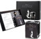 Geschenkset Glory of Silence Black Gin | Schwarzer Gin (0,5 l) edel verpackt in der Geschenkbox mit Rezeptkarte