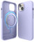 elago Magnetic Silicone Case Compatible with iPhone 13, Built-in Magnets, Premium Liquid Silicone, Protective Cover, Compatible with MagSafe Accessories (Purple)