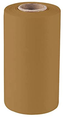 Antihaft-Backpapierrolle, doppelseitige Silikon-Kochblätter für Kuchenform, Küche, Zuhause, braun, 10 cm x 50 m