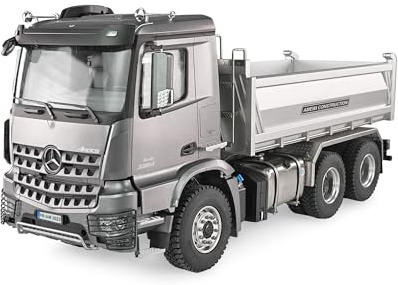 Amewi 22644 Mercedes-Benz Arocs Hydraulik Muldenkipper Pro 6x6 1:14 RTR grau