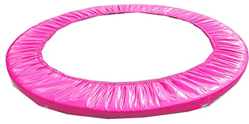 Trampolin -Stoffabdeckung, Trampolinfeder -Abdeckung Trampolinabdeckung 36 Zoll Mini -Fitness -Trampolin -Rock für kleine Trampolin -Attrakte, Rosy