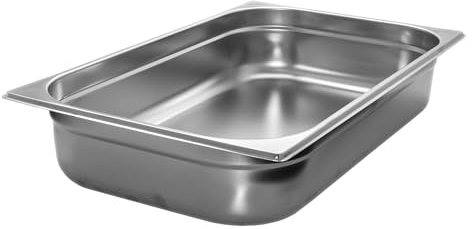 AcMax GN 1/1 Gastronormbehälter GN-Behälter Gastronorm Edelstahl 16 Liter Tiefe 100mm