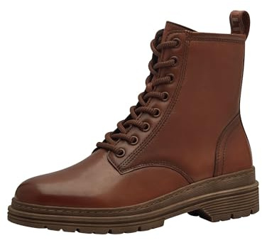 Tamaris Stiefelette - Taupe Leder 40 EU