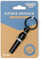 Gentlemen's Hardware Corkscrew Compact Keychain Wine Bottle Opener, 76mm Long, Black