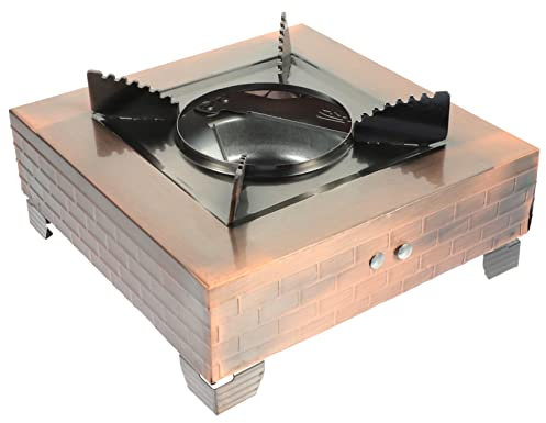 BELLIFFY Hot-Pot-Herd Outdoor-Versorgung Outdoor-Wok-Herd Herdzubehör tragbarer gaskocher Portable Gas Stove Campingzubehör tragbarer Herd Grillofen multifunktionaler Herd Rostfreier Stahl