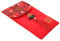 OFFSCH Happy Character Stoff Roter Umschlag Chinesische Hochzeit Roter Umschlag Dekorative Umschläge Geldumschlag Brieftasche Rotes Portemonnaie Geschenkumschläge Hochzeitsbedarf