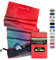 WOODSANDWAVES Sporthandtuch Fitnessstudio mit Reißverschluss Tasche & Magnet - Schnelltrocknend & rutschfest - Mikrofaser Fitness Handtuch Sport Fitnesshandtuch - Gym Handtuch & Zubehör - 130x50 cm
