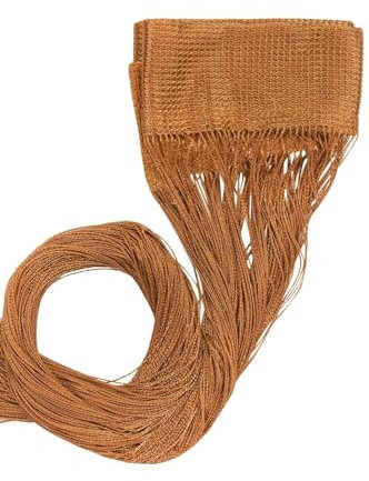 Tenda a Fili Elegante Per Porte Finestre Pannello Divisorio Camere Stanze Ambienti 140x290 Cm Bronzo