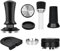 DENEWERK 51mm Kaffee Tamper aus 304 Edelstahl Espresso Nadel Kaffeestampfer Kaffeestempel WDT Tool inkl. Tampermatte Kaffeerührer Kaffeepulverring Espresso-Verteiler