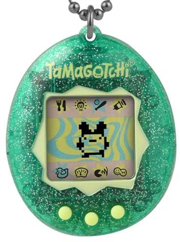 Bandai - Original Tamagotchi Color Collection Green - Elektronisches virtuelles Haustier mit Farbdisplay - Interaktives Spielzeug - Grünes Tamagotchi - Spielzeug Kinder ab 8 Jahren - 46010