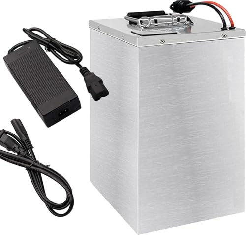 ZHANGshouf Batteria per Moto elettrica 60V Batteria agli ioni di Litio 40AH 52AH 60AH 75AH 100AH Batteria di Ricambio 60V per Motore 0-6000W con caricabatteria