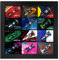 Acryl-Vitrine für L-e*g-o F1® Sammel-Rennwagen 71049, Mini-Rennsport-Displaybox (kein Modell) (anpassbarer Hintergrund) (schwarz)