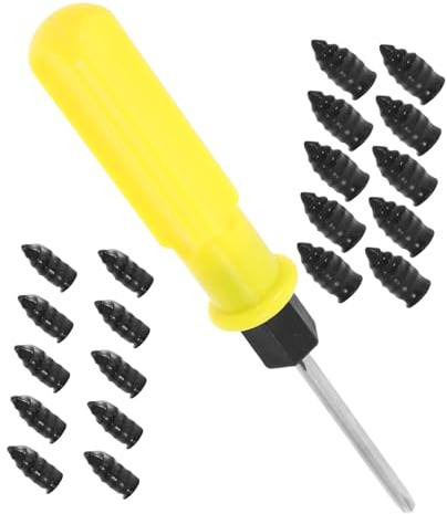Kit di Riparazione Pneumatici Auto Chiodo a Vite | Fori di Pneumatico e Ruota Auto, Include Cacciavite, Ferro e Plastica, Adatto a Principianti ed Esperti