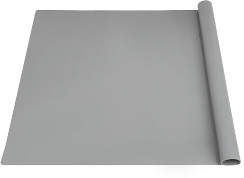 GOTDYBST Extra Large Silicone Mat: 80x60cm Heat Resistant Kitchen Mats,Non Stick Table Protector,Craft Pad, Waterproof Non-Slip, Worktop Saver for Countertops, Kitchens, Crafts