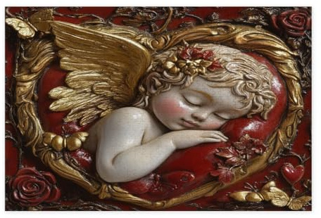 3D Valentinstag Amor Puzzles für Erwachsene 1000 Stück Romantische Rose Liebe Herz Holzpuzzles Urlaub Muster Dekorationen für Home Entertainment