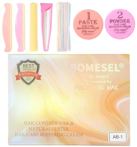 Kit Manucure Japonaise 13 Pièces – Professionnelle Kit Manucure, pour la Régénération des Ongles, le Renforcement de la Plaque à Ongles, Traitement de Réparation, la Beauté et la Mode