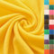STOFFKONTOR Polar Fleece Stoff Meterware, Fleecestoff zum Nähen mit Antipilling Eigenschaften - Sonnen-Gelb