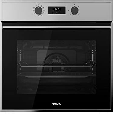 Teka HSB 645 - Horno Multifunción SurroundTemp de 60 cm, 9 Funciones de Cocinado, Sistema de limpieza Teka HydroClean PRO, Touch Control, Color Acero Inoxidable