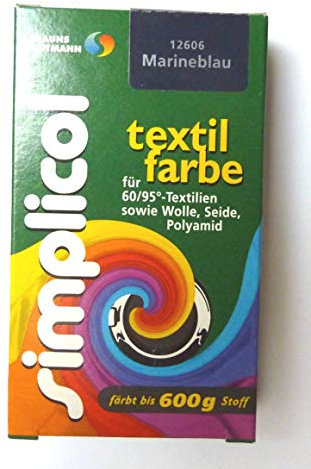 simplicol Restposten Textilfarbe 25g Marineblau von Brauns-Heitmann 19,96€/100g