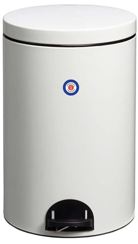 Poubelle de cuisine à pédale. Capacité 20L, Fabrication française, Fermeture silencieuse, Seau intérieur amovible avec anse, SANIA ROSSIGNOL