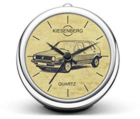 KIESENBERG Design Tischuhr Geschenk für Golf 2 Fan Uhr T-20605