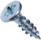 AERZETIX - Juego de 100 - Tornillo para madera - Ø3x12mm - Acero galvanizado - Metal - Cabeza fresada - Huella Cruciforme Pozidriv - Color plata - C44782
