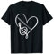 Love Violinschlüssel-Flöte T-Shirt