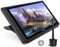 Drawing Tablet with Screen XOPPOX 15 Inch 2-in-1 Graphics Tablet Drawing Monitor Pen Display 1080P HD IPS Screen with Stand and 8192 Levels Battery-Free Stylus Compatible for Window/Mac