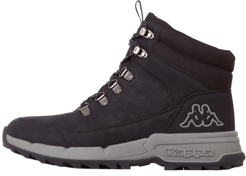 Kappa 243201 Unisex schwarz Kurzschaft Stiefel Winterstiefel, Schuhgröße:43 EU