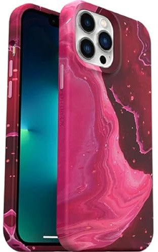 OtterBox Cover Per IPhone 13 Pro Max, Slim & Sturdy Con MagSafe, Resistente A Shock E Cadute, Cover Ultrasottile, Protettiva, Leggera, Testata A Norme Anti Caduta MIL-STD 810G, Mars - Magenta/Rosa