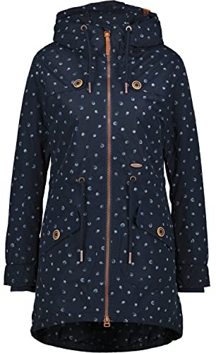 ALIFE and Kickin CharlotteAK B Coat – Damen Winterjacke Parka – Mantel mit Kapuze – Perfekt für Kalte Tage, Herbst & Winter – Robuste Jacke