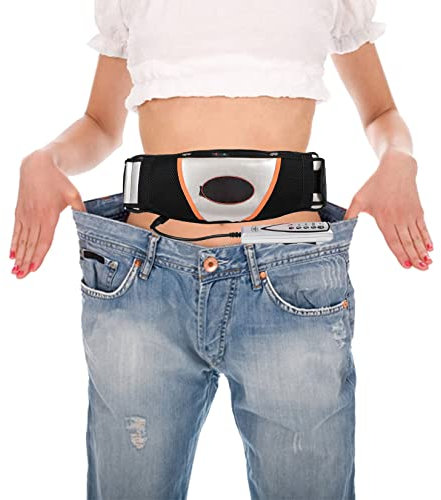 Ceinture chauffante Amincissante pour Masseur Vibrant électrique, pour Perdre du Poids, brûler Les Graisses sur Le Ventre, soulager Les crampes Abdominales lombaires