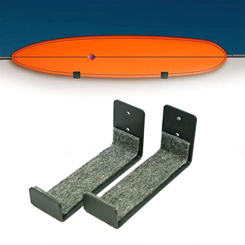 2 Packungen Surfbrett-Wandhalterung, Indoor-Universal-Snowboard-Skibrett-Aufbewahrungsständer für Surfbrett, Snowboard, Skibrett