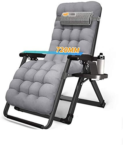 SilteD Leichter Lounge-Stuhl, Mittagspause, Klappstuhl, Heimbalkon, Einzel-Sonnenliege, tragbarer Strandkorb für den Außenbereich, leicht, Tragkraft 200 kg Present