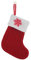 Wambere 4 Stück Gestrickt Weihnachtsstrumpf Weihnachtssocken Deko Weihnachten Strumpf Weihnachtssocke Kamin Nikolausstiefel Nikolausstrumpf für Weihnachtsdekoration Weihnachtsbaumschmuck,Schneeflocke