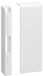 Hager SL2011569016 Endstück, schnittkaschierend, halogenfrei zu SL, 20x115mm, verkehrsweiß